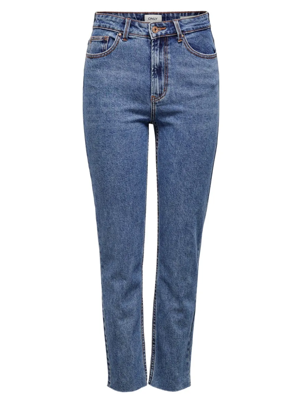 ONLEMILY Vita alta Straight Fit Cropped Jeans