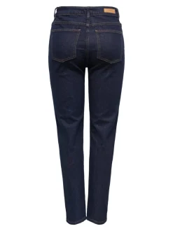 ONLEMILY Vita alta Straight Fit Lunghezza alla caviglia Jeans