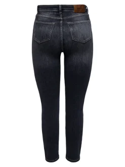 ONLEMILY Vita alta Straight Fit Lunghezza alla caviglia Jeans