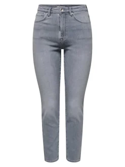 ONLEMILY Vita alta Straight Fit Lunghezza alla caviglia Jeans