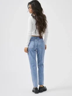 ONLEMILY Vita alta Straight Fit Cropped Jeans