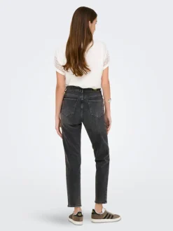 ONLEMILY Vita alta Straight Fit Lunghezza alla caviglia Jeans