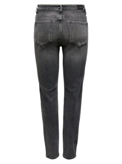 ONLEMILY Vita alta Straight Fit Lunghezza alla caviglia Jeans