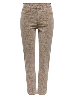 ONLEMILY Vita alta Straight Fit Lunghezza alla caviglia Jeans