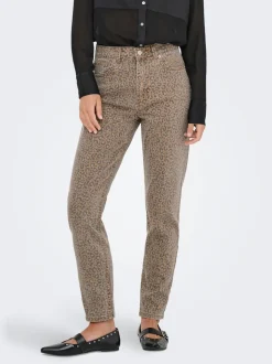 ONLEMILY Vita alta Straight Fit Lunghezza alla caviglia Jeans