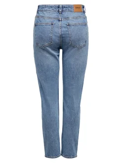 ONLEMILY Vita alta Straight Fit Lunghezza alla caviglia Jeans