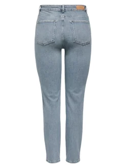 ONLEMILY Vita alta Straight Fit Lunghezza alla caviglia Jeans