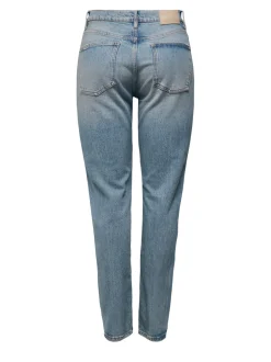 ONLEMILY Vita alta Straight Fit Lunghezza alla caviglia Jeans