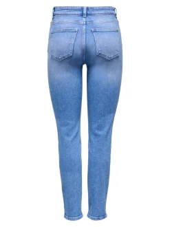 ONLEMILY Vita alta Straight Fit Lunghezza alla caviglia Jeans