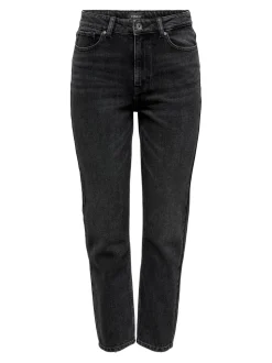 ONLEMILY Vita alta Straight Fit Lunghezza alla caviglia Jeans