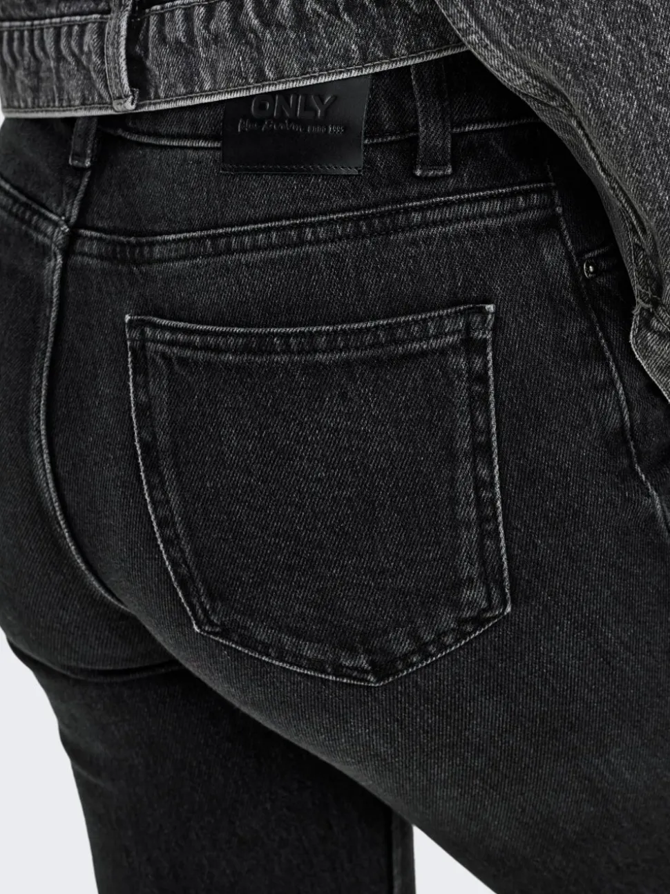 ONLEMILY Vita alta Straight Fit Lunghezza alla caviglia Jeans