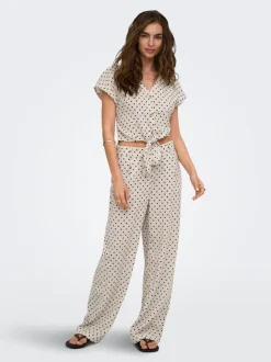 ONLEMMIA-LINDA Straight Fit Pantaloni