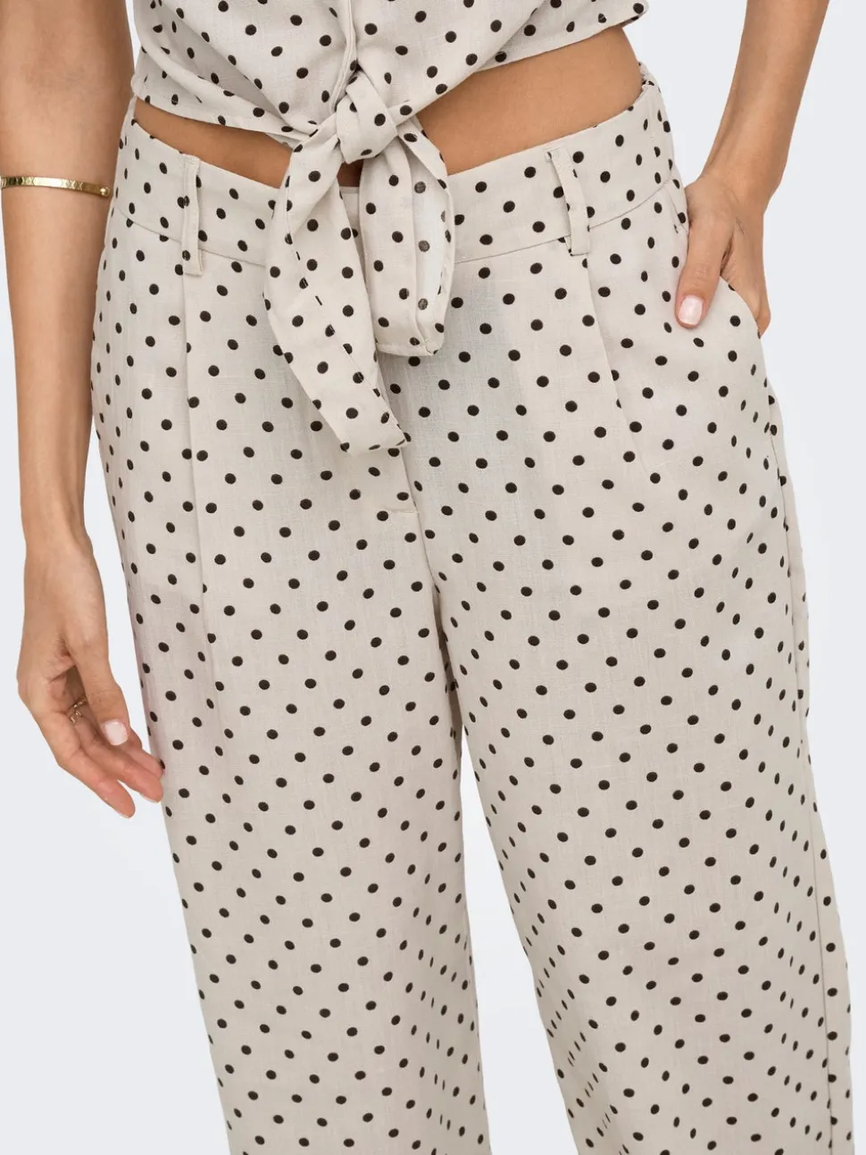 ONLEMMIA-LINDA Straight Fit Pantaloni