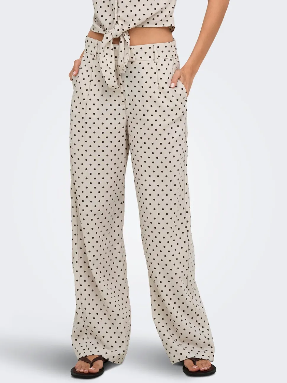 ONLEMMIA-LINDA Straight Fit Pantaloni