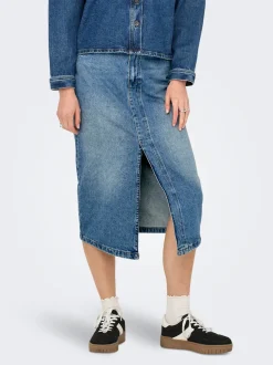 ONLENYA Denim Gonna in jeans Gonna midi