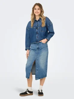 ONLENYA Denim Gonna in jeans Gonna midi