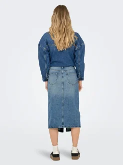 ONLENYA Denim Gonna in jeans Gonna midi