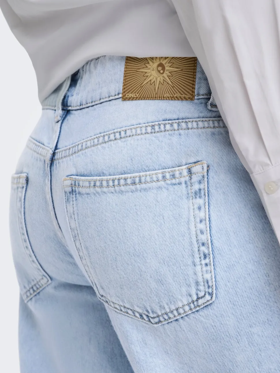 ONLEZRA Vita bassa Wide Leg Fit Jeans