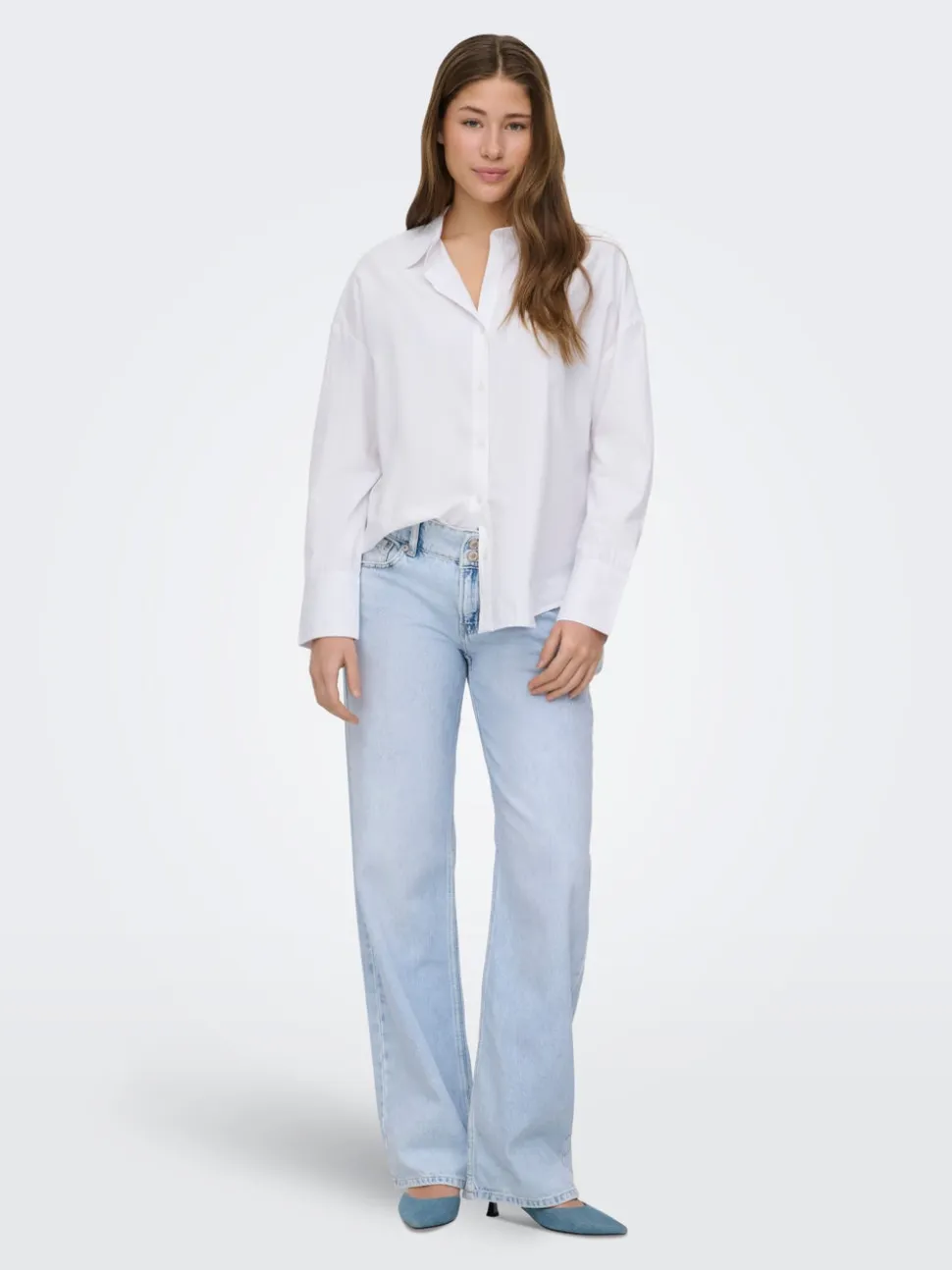 ONLEZRA Vita bassa Wide Leg Fit Jeans