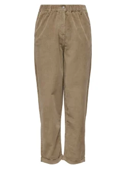 ONLFLORA Pantaloni classici in velluto a coste taglio carrot