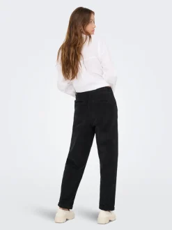 ONLFLORA Pantaloni classici in velluto a coste taglio carrot