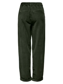 ONLFLORA Pantaloni classici in velluto a coste taglio carrot
