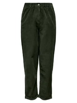 ONLFLORA Pantaloni classici in velluto a coste taglio carrot