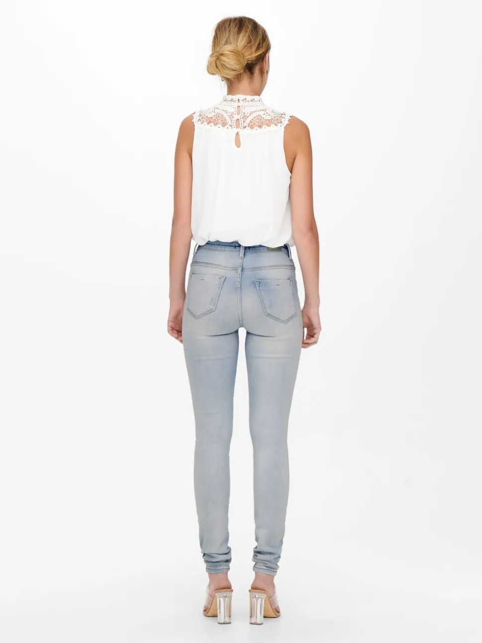 ONLFOREVER Vita alta Skinny Fit Jeans
