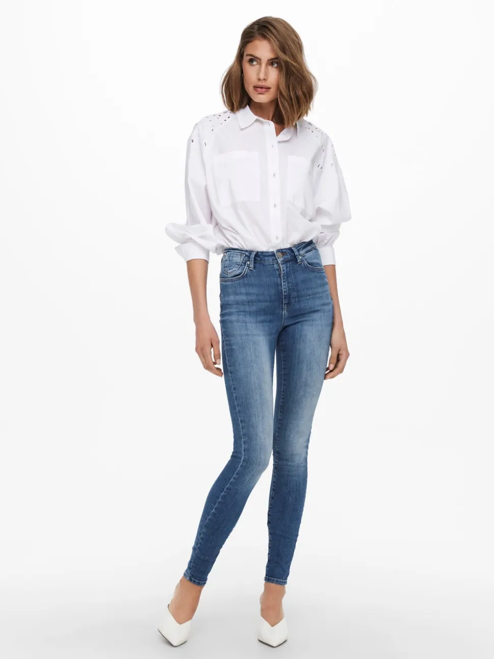 ONLFOREVER Vita alta Skinny Fit Jeans