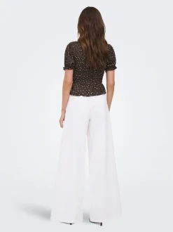 ONLFRANCESCA Vita media Wide Leg Fit Jeans