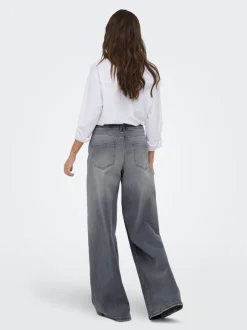ONLFRANCESCA Vita media Wide Leg Fit Jeans