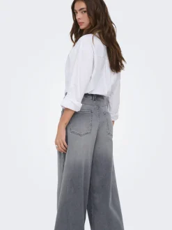 ONLFRANCESCA Vita media Wide Leg Fit Jeans