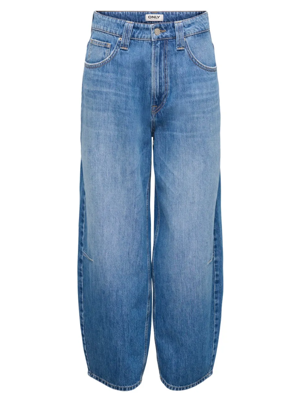 ONLFRANKIE Vita alta Barrel fit Lunghezza alla caviglia Jeans