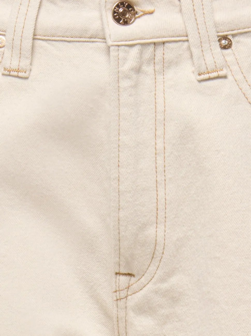 ONLFRANKIE Vita alta Barrel fit Cropped Jeans