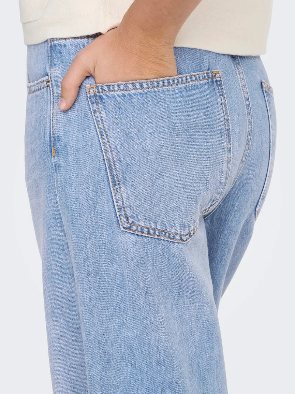 ONLFRANKIE Vita alta Barrel fit Lunghezza alla caviglia Jeans