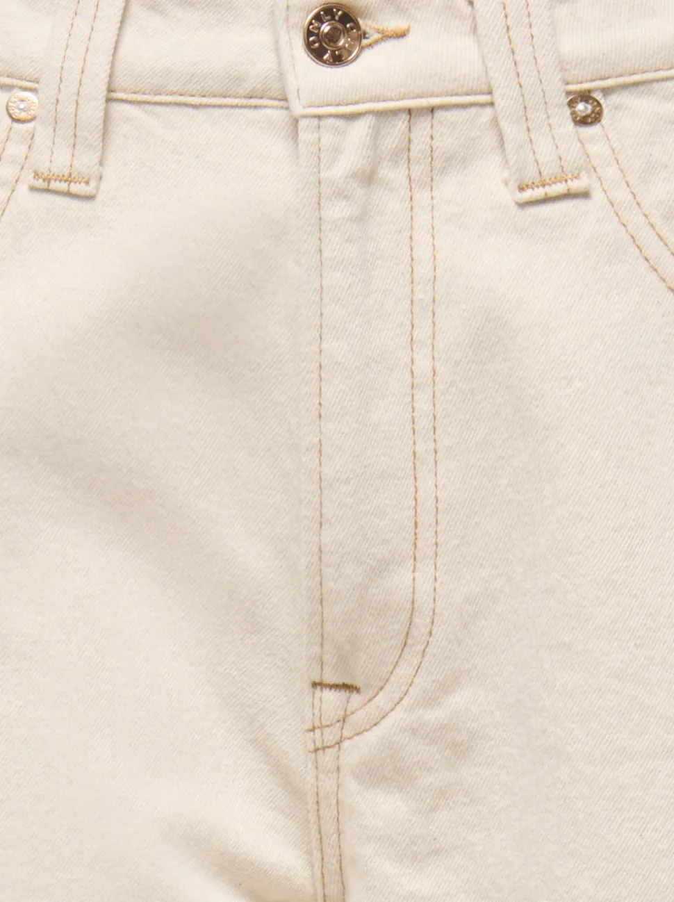 ONLFRANKIE Vita alta Barrel fit Cropped Jeans