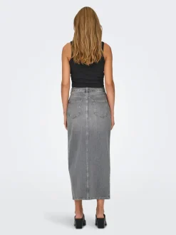 -ONLGIANNA Denim Gonna in jeans Gonna midi