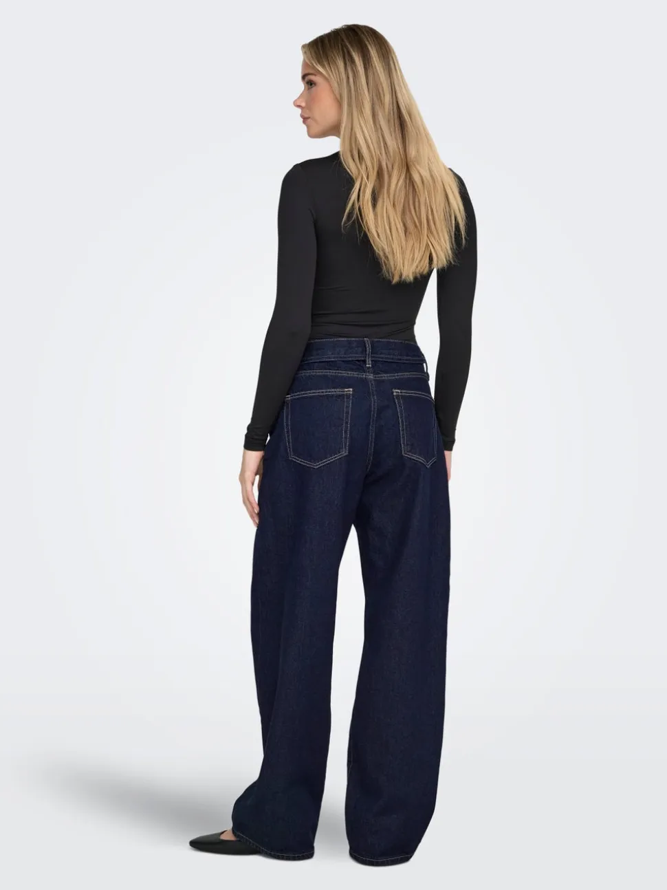 ONLGIANNA Vita media Balloon Fit Jeans