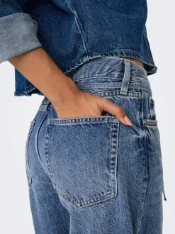ONLGIANNA Vita media Balloon Fit Jeans