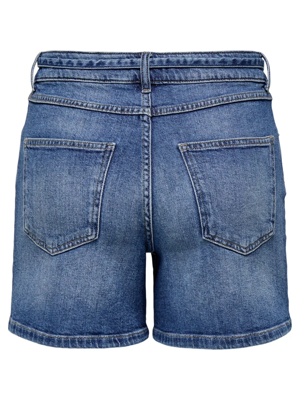 ONLGIANNA Vita media Regular Fit Bermuda in jeans