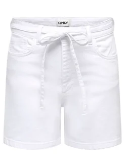 ONLGIANNA Vita media Regular Fit Bermuda in jeans