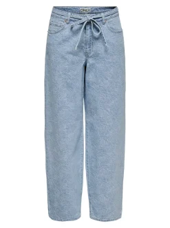 ONLGIANNA Vita media Straight Fit Jeans