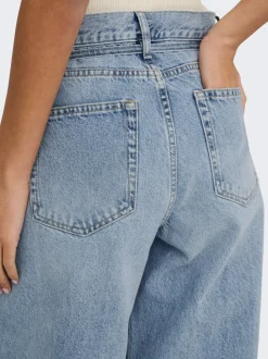 ONLGIANNA Vita media Straight Fit Jeans