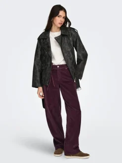 ONLGIANNA-GLOBAL Straight Fit Pantaloni