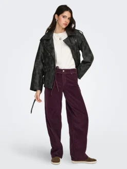 ONLGIANNA-GLOBAL Straight Fit Pantaloni