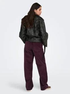 ONLGIANNA-GLOBAL Straight Fit Pantaloni