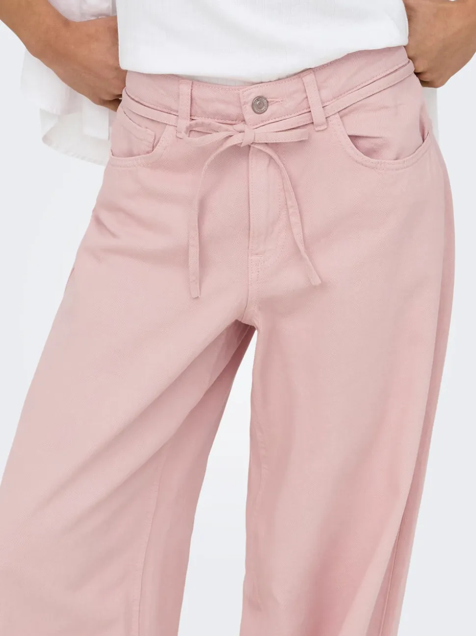 ONLGIANNA-SILLA Loose Fit Pantaloni a gamba larga