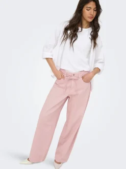 ONLGIANNA-SILLA Loose Fit Pantaloni a gamba larga