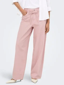ONLGIANNA-SILLA Loose Fit Pantaloni a gamba larga
