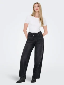 ONLGIORGIA Vita media Baggy Fit Jeans